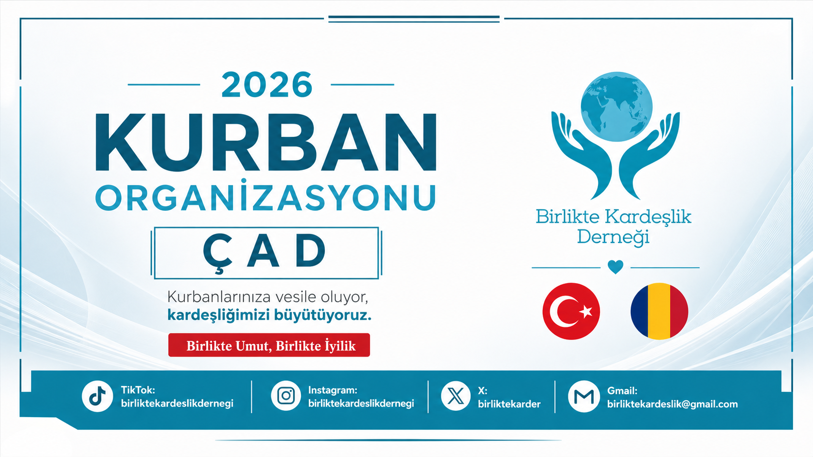 2026 Çad Büyükbaş Kurban Organizasyonu