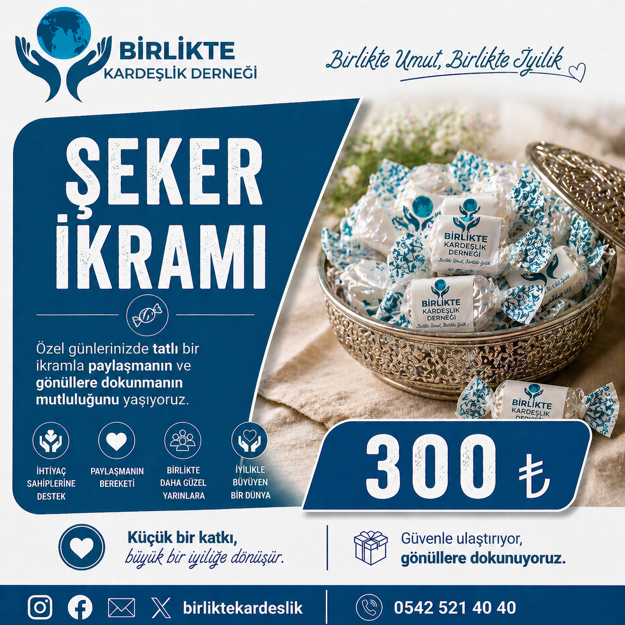 ŞEKER İKRAMI BAĞIŞI