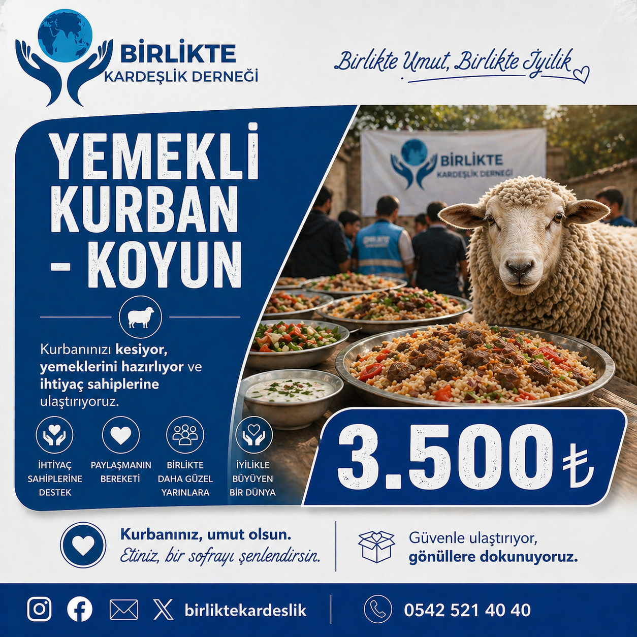 YEMEKLİ KURBAN - KOYUN